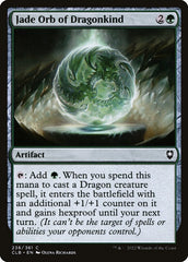 Orbe dos Dragões de Jade / Jade Orb of Dragonkind - Magic: The Gathering - MoxLand