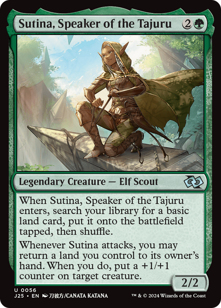 Sutina, Speaker of the Tajuru - Magic: The Gathering - MoxLand