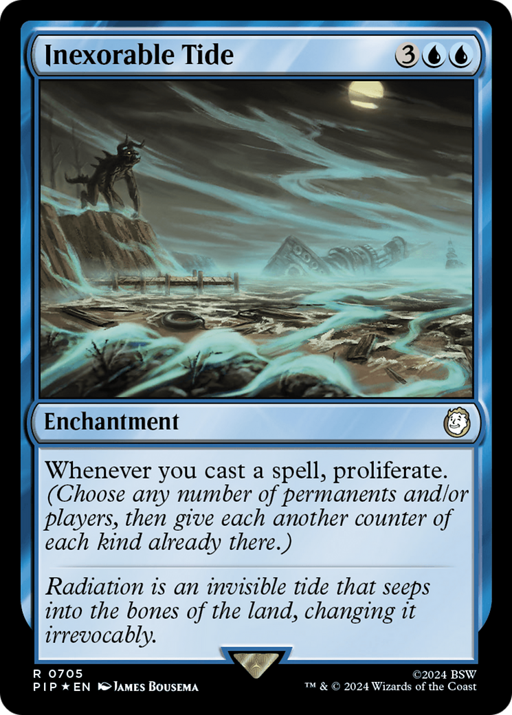 Maré Inexorável / Inexorable Tide - Magic: The Gathering - MoxLand