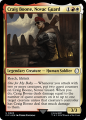Craig Boone, Novac Guard - Magic: The Gathering - MoxLand