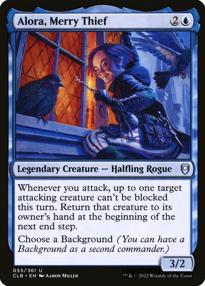 Alora, Ladra Alegre / Alora, Merry Thief - Magic: The Gathering - MoxLand