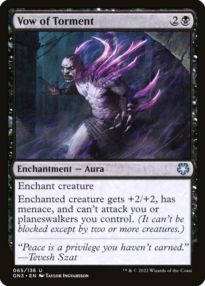 Voto de Tormento / Vow of Torment - Magic: The Gathering - MoxLand