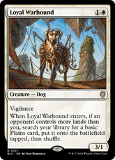 Cão de Guerra Leal / Loyal Warhound - Magic: The Gathering - MoxLand