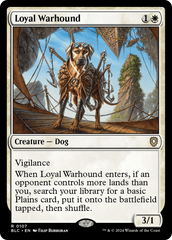 Cão de Guerra Leal / Loyal Warhound - Magic: The Gathering - MoxLand