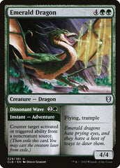 Dragão de Esmeralda / Emerald Dragon - Magic: The Gathering - MoxLand