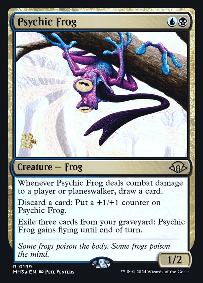 Sapo Psíquico / Psychic Frog - Magic: The Gathering - MoxLand