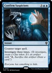 Confirmar Suspeitas / Confirm Suspicions - Magic: The Gathering - MoxLand