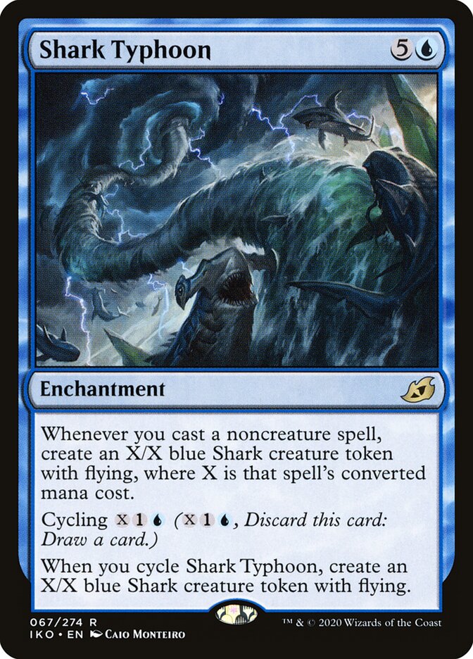 Tufão de Tubarões / Shark Typhoon - Magic: The Gathering - MoxLand
