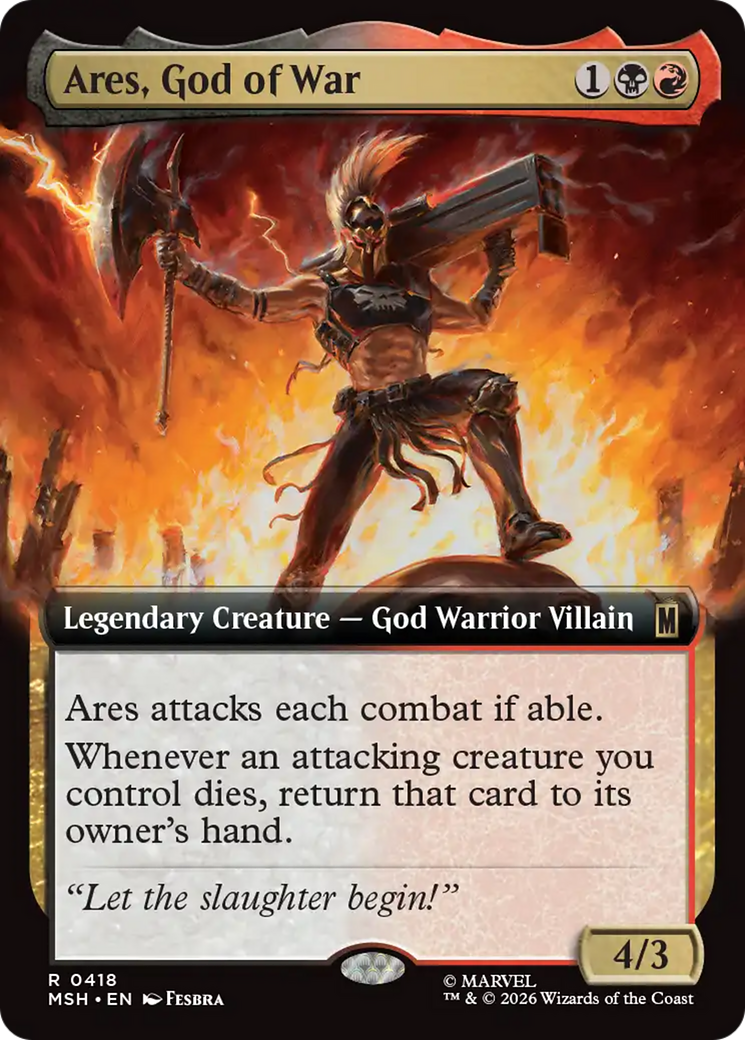 Ares, God of War - Magic: The Gathering - MoxLand