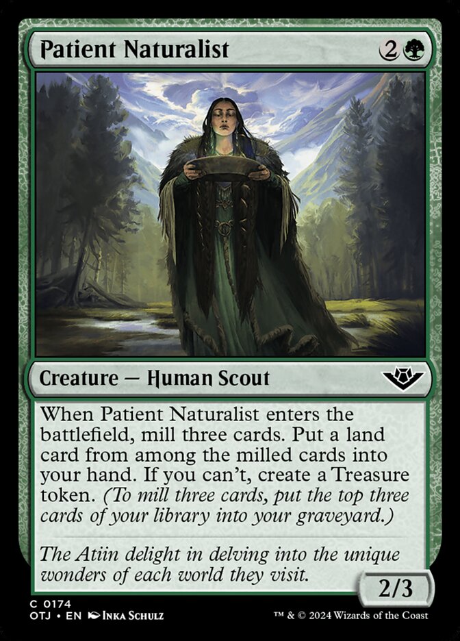 Naturalista Paciente / Patient Naturalist - Magic: The Gathering - MoxLand