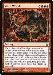Mundo Corrompido / Warp World - Magic: The Gathering - MoxLand