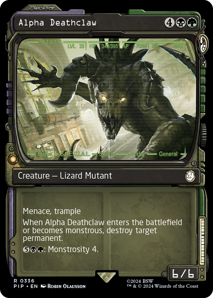 Alpha Deathclaw - Magic: The Gathering - MoxLand