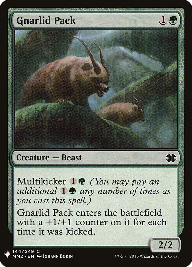 Bando de Gnarlid / Gnarlid Pack - Magic: The Gathering - MoxLand