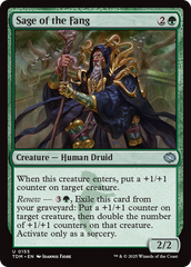 Sábio da Presa / Sage of the Fang - Magic: The Gathering - MoxLand