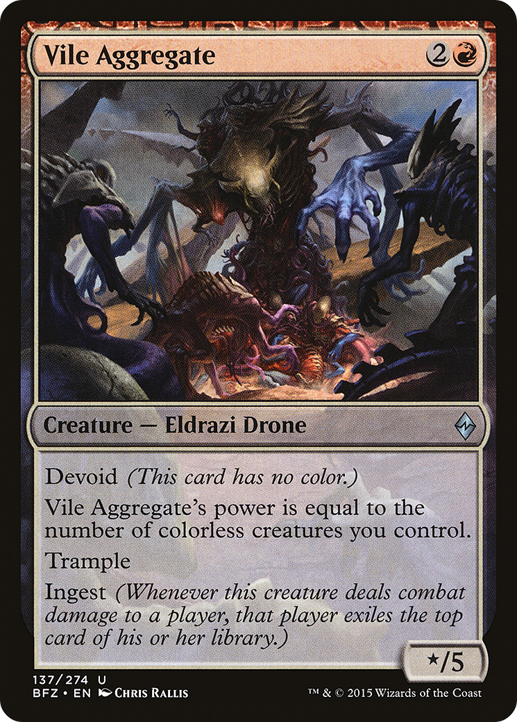 Agregado Vil / Vile Aggregate - Magic: The Gathering - MoxLand