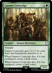 Gunner Conscript - Magic: The Gathering - MoxLand