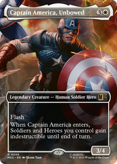 Captain America, Unbowed - Magic: The Gathering - MoxLand