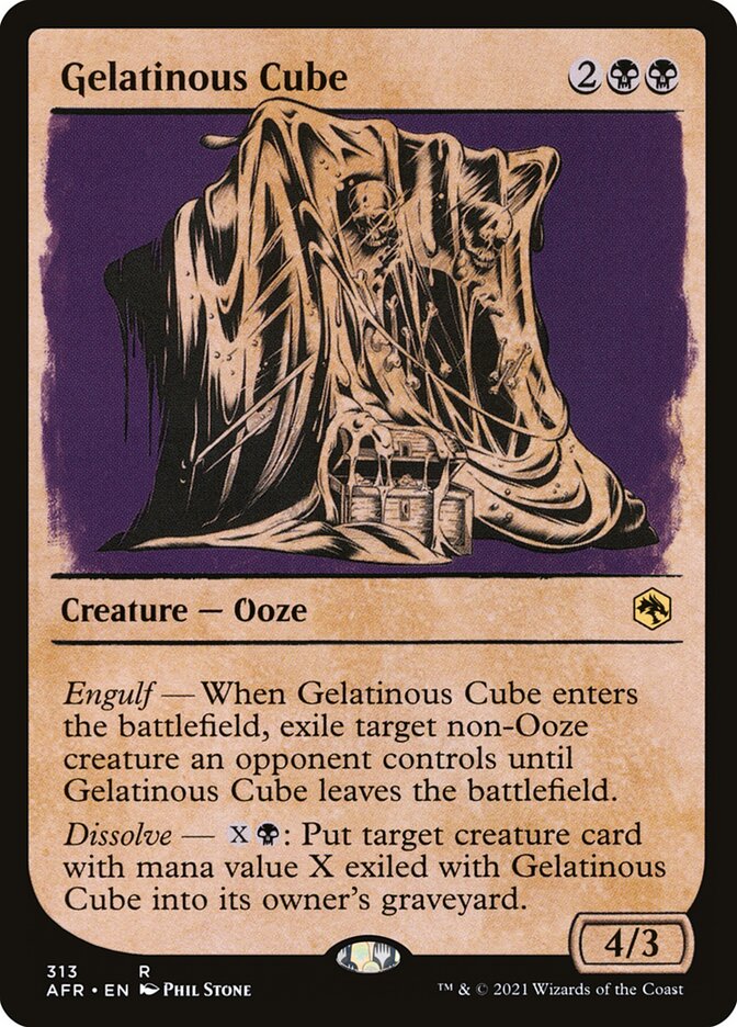 Cubo Gelatinoso / Gelatinous Cube - Magic: The Gathering - MoxLand