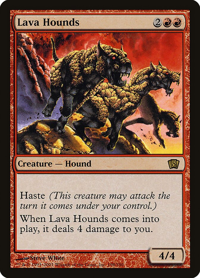 Sabujos de Lava / Lava Hounds - Magic: The Gathering - MoxLand