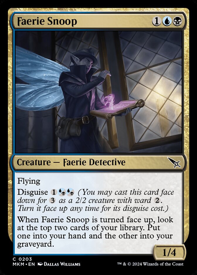 Espião Feérico / Faerie Snoop - Magic: The Gathering - MoxLand
