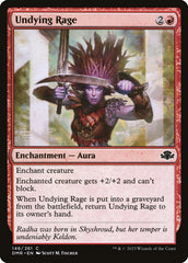 Fúria Imortal / Undying Rage - Magic: The Gathering - MoxLand