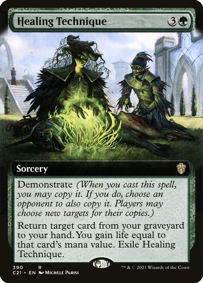 Técnica de Cura / Healing Technique - Magic: The Gathering - MoxLand