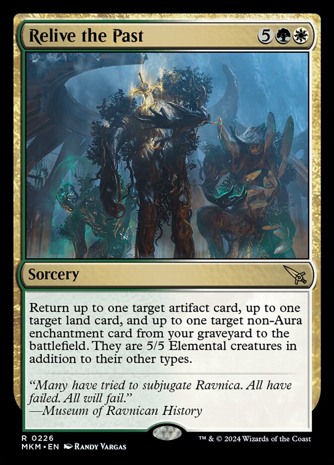 Reviver o Passado / Relive the Past - Magic: The Gathering - MoxLand