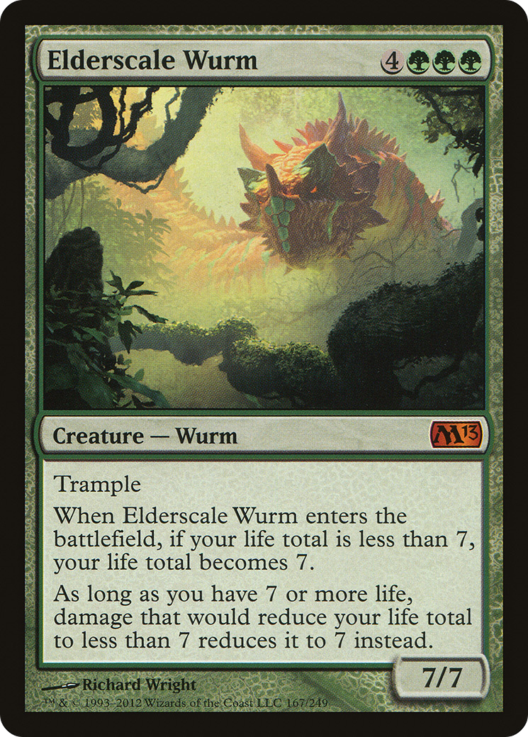 Vorme Vetusto / Elderscale Wurm - Magic: The Gathering - MoxLand