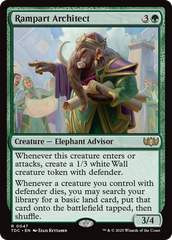 Rampart Architect - Magic: The Gathering - MoxLand