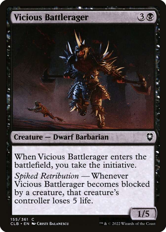 Furioso de Batalha Ferino / Vicious Battlerager - Magic: The Gathering - MoxLand