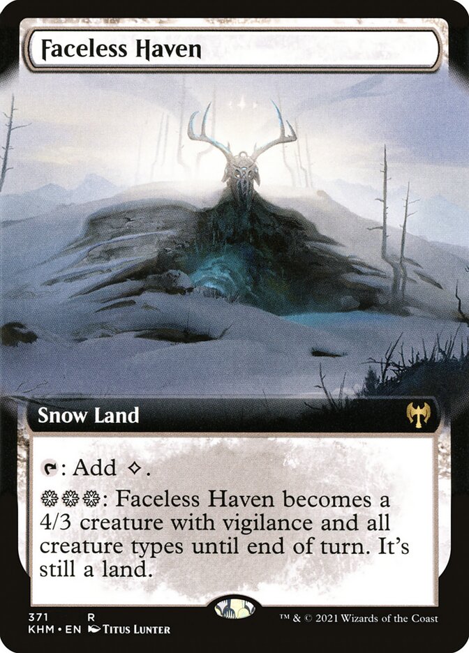 Refúgio sem Rosto / Faceless Haven - Magic: The Gathering - MoxLand