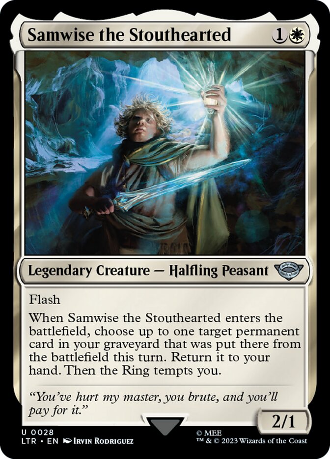 Samwise, o Destemido / Samwise the Stouthearted - Magic: The Gathering - MoxLand