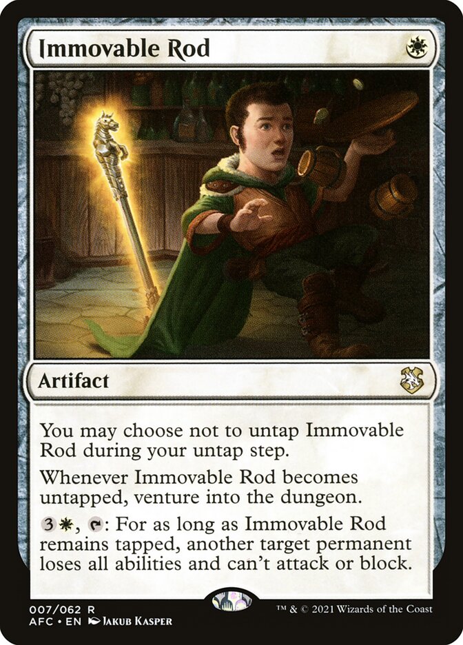 Bastão Imóvel / Immovable Rod - Magic: The Gathering - MoxLand