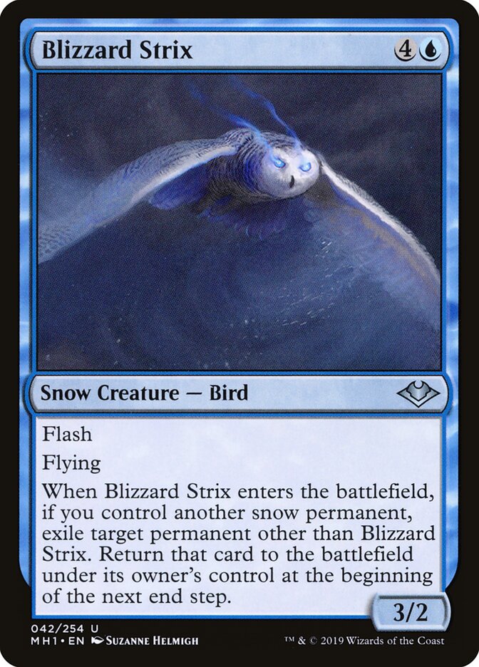 Strix da Nevasca / Blizzard Strix - Magic: The Gathering - MoxLand