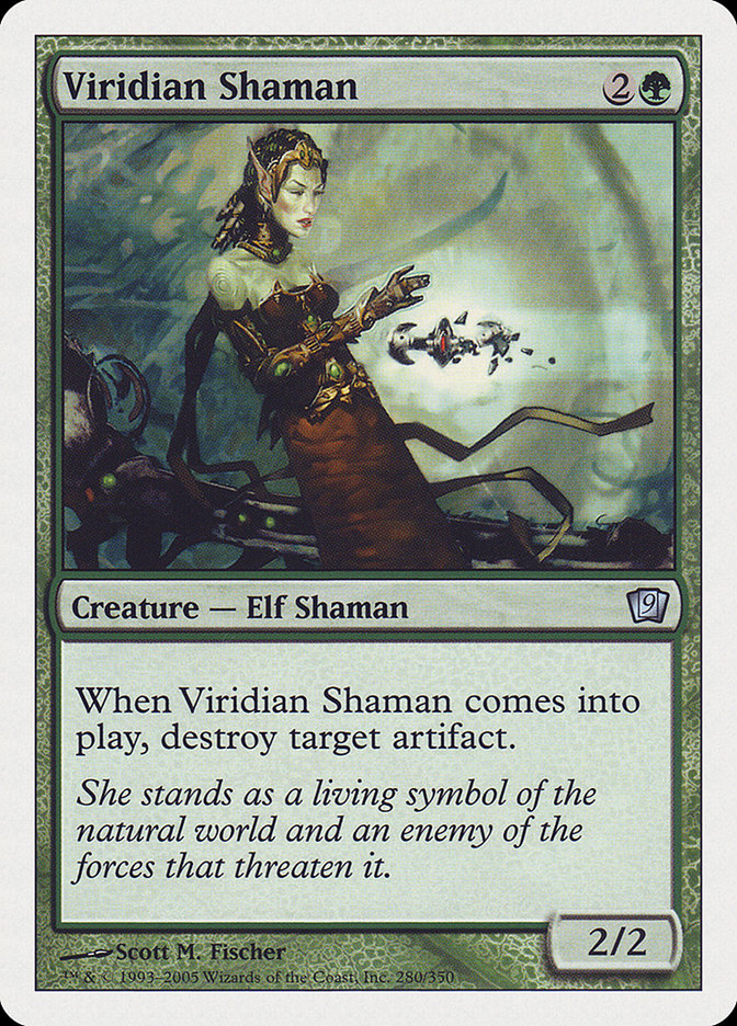 Xamã Viridiana / Viridian Shaman - Magic: The Gathering - MoxLand