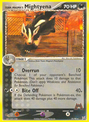 Mightyena da Equipe Magma / Team Magma's Mightyena - MoxLand - MoxLand