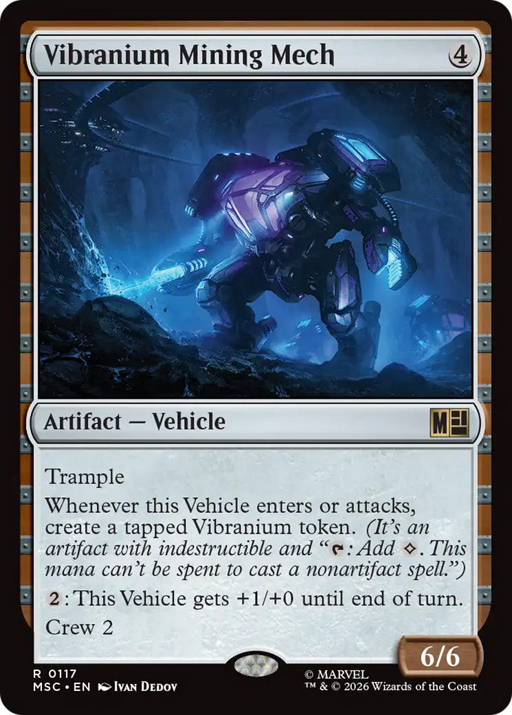 Vibranium Mining Mech - Magic: The Gathering - MoxLand