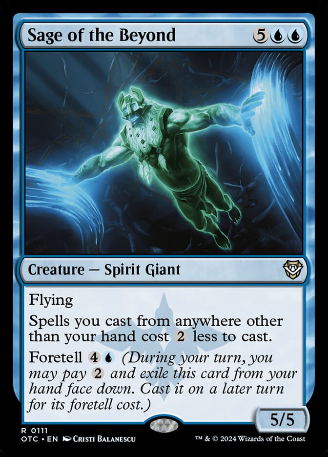Sábio do Além / Sage of the Beyond - Magic: The Gathering - MoxLand