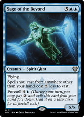 Sábio do Além / Sage of the Beyond - Magic: The Gathering - MoxLand