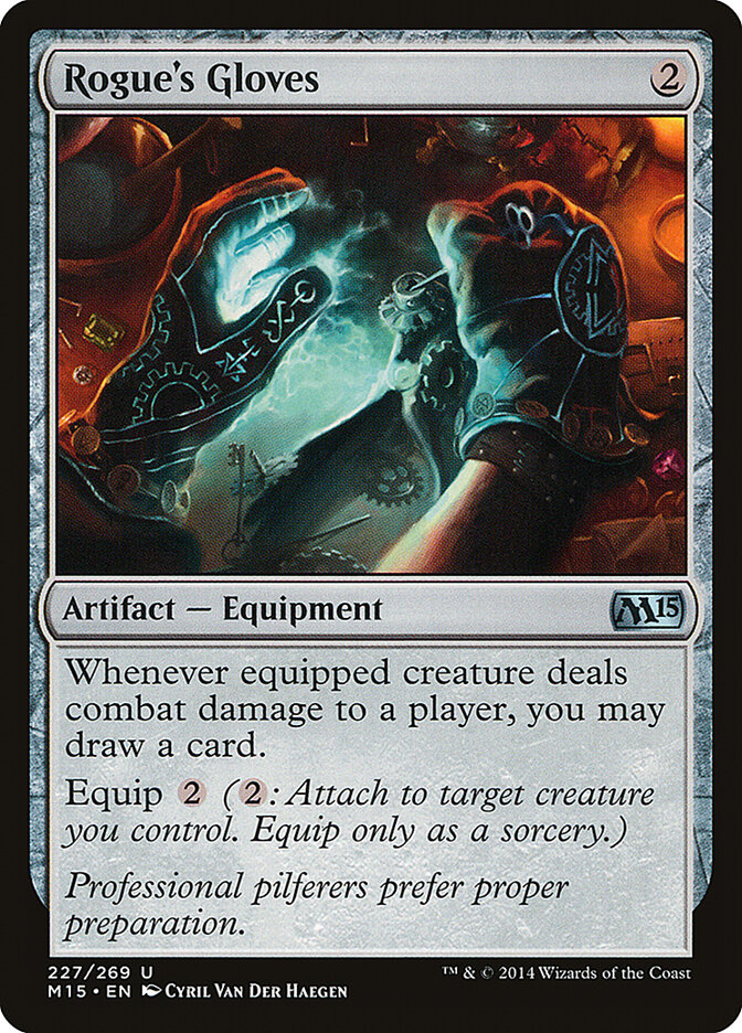 Luvas de Ladino / Rogue's Gloves - Magic: The Gathering - MoxLand