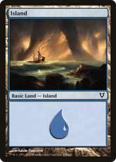 Ilha / Island - Magic: The Gathering - MoxLand