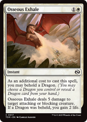 Exalação Óssea / Osseous Exhale - Magic: The Gathering - MoxLand