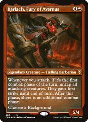 Karlach, Fúria do Avernus / Karlach, Fury of Avernus - Magic: The Gathering - MoxLand