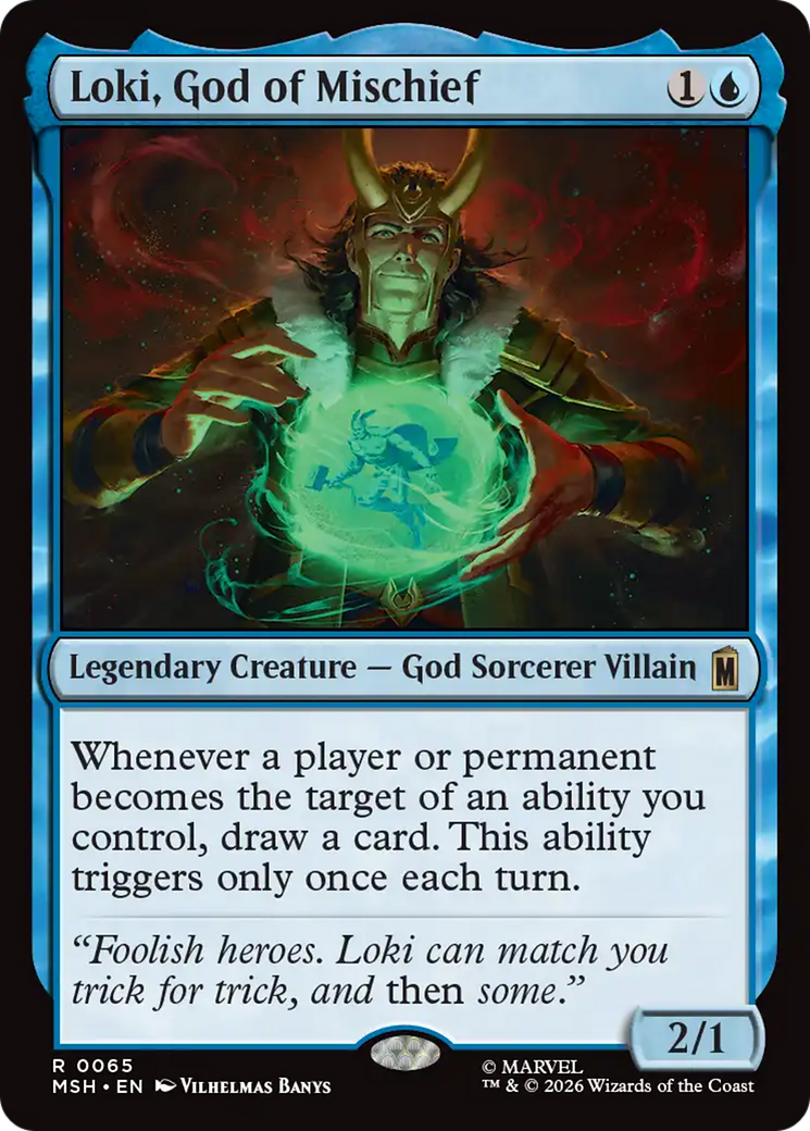 Loki, God of Mischief - Magic: The Gathering - MoxLand