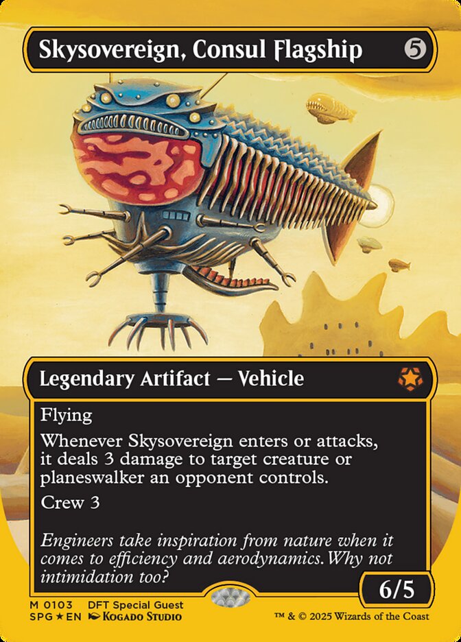 Soberana Celeste, Capitânia do Cônsul / Skysovereign, Consul Flagship - Magic: The Gathering - MoxLand