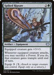 Serra Espinhosa / Spiked Ripsaw - Magic: The Gathering - MoxLand