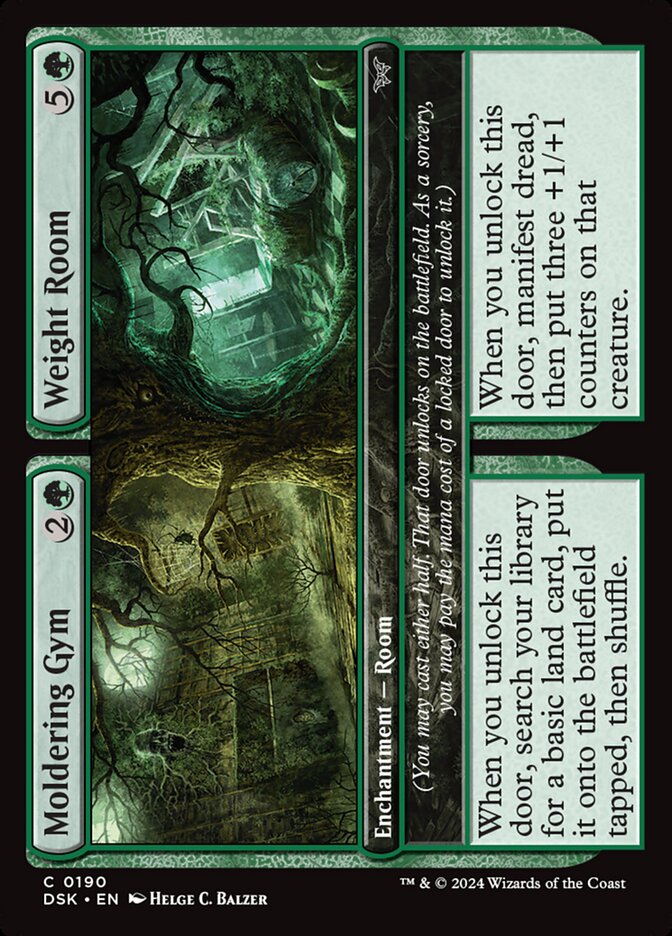 Academia Moldadora / Sala dos Pesos / Moldering Gym / Weight Room - Magic: The Gathering - MoxLand