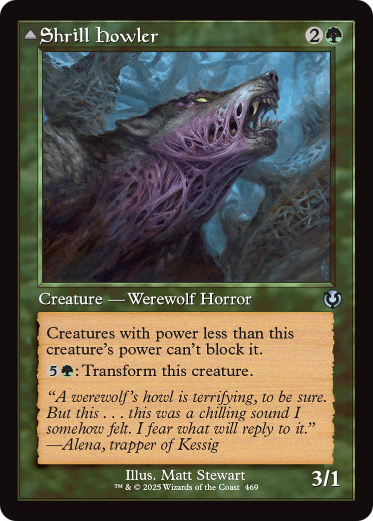 Uivador Estridente / Shrill Howler - Magic: The Gathering - MoxLand