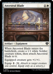 Lâmina Ancestral / Ancestral Blade - Magic: The Gathering - MoxLand