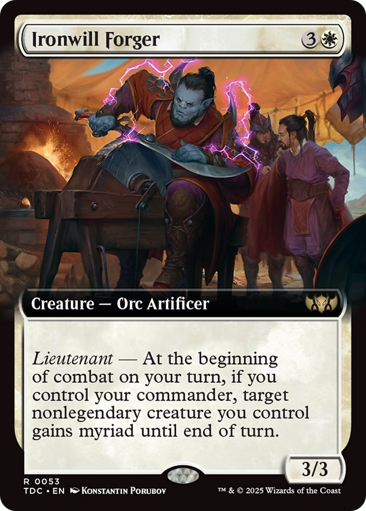 Ironwill Forger - Magic: The Gathering - MoxLand